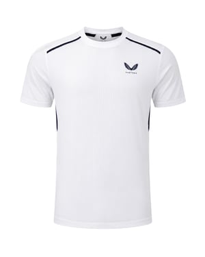 Castore Aeromesh Mens White T-Shirt