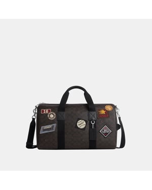Explorer Duffle Bag 45 In Signature Canvas With Patches