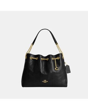 Evelyn Shoulder Bag With Quilting And Charm