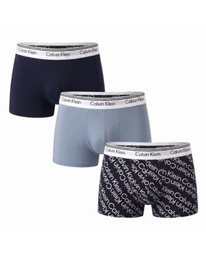 Pack of 3 Men's Cotton Low Rise Trunks Boxers NP2765A