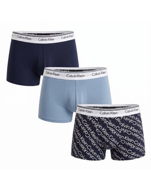 3 Pack Men's Cotton Stretch Boxer Trunks Balance NP2817A