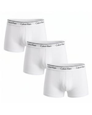 3 Pack Men's Cotton Stretch Boxer Trunks Balance NP2817A