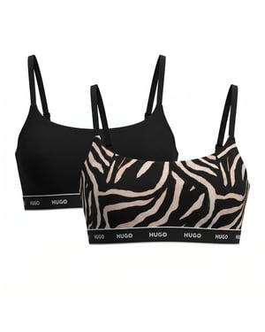 Pack of 2 Women's Cotton Sports Tops 50545712