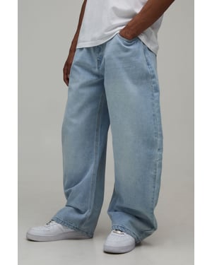 Extreme Barrel Fit Washed Jeans
