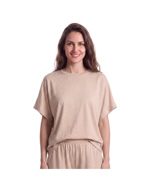 Women's Short Sleeve Pyjama T-Shirt 50561029