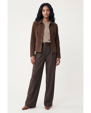 Ashley Leather Jacket Chestnut