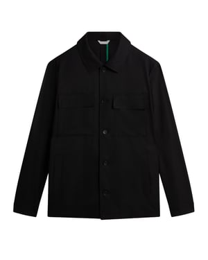 Ted Baker Selwynj Lightweight Black Wool Blend Jacket