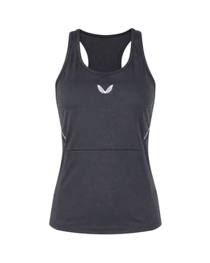 Castore Airex Panelled Womens Black Vest