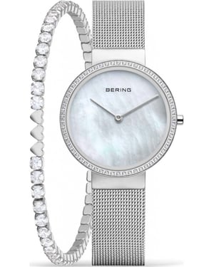 Bering Time 14531-004-GWP190 Ladies Classic Watch and Bracelet Gift Set