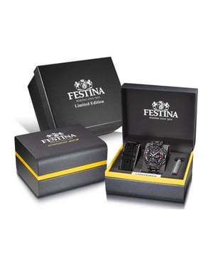 Festina F20796-1 Mens Chrono Bike Watch and Strap Gift Set