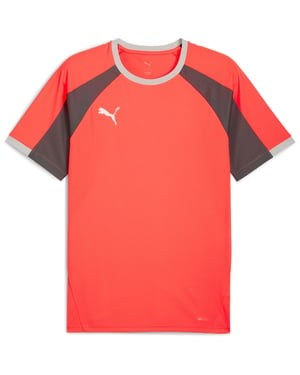 Men's Puma Individualliga Jersey T-Shirt in Glowing Red