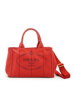 Prada stoffen draagtas Canapa