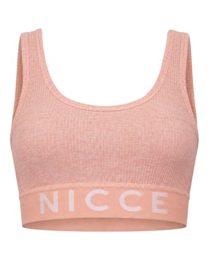 Nicce Lull Womens Pink Sports Bra