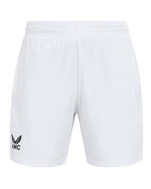Castore AMC Logo Mens White Tennis Shorts