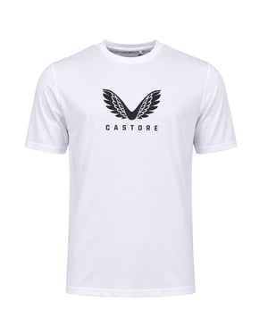 Castore Logo Mens White T-Shirt