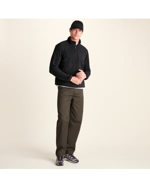 Charlton Mens Printed Midweight Microfleece Half Zip - Terrain Print