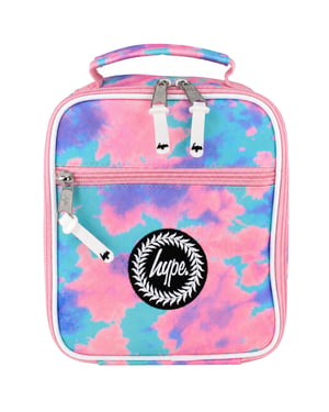 Hype Dream Smudge Crest Pink Lunch Bag