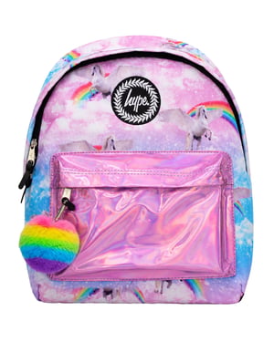 Hype Unicorn Holographic Pink Backpack