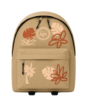 Hype Palm Icon Iconic Tan Backpack