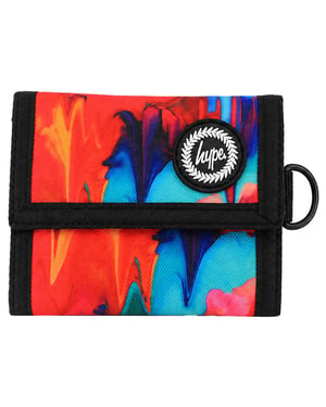 Hype Oil Drips Multicolour Wallet