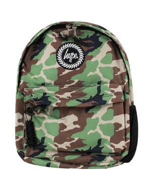 Hype Crest Camo Backpack