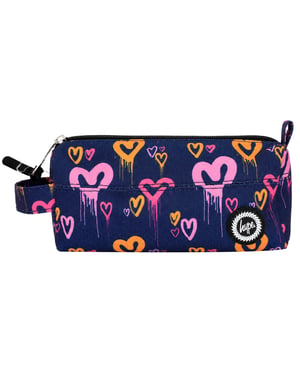 Hype Heart Drips Multicolour Pencil Case