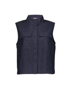 Geisha Gilet 65581-26 navy
