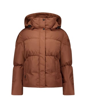 Airforce Maya puffer jacket tottoise shell