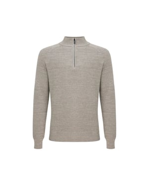 Gentiluomo Turtle zip ls truien k5186-256
