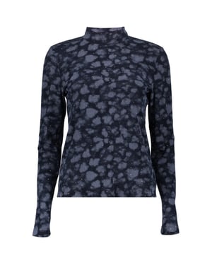 Geisha Top dark blue