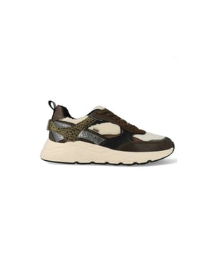 Posh by Poelman Sneakers caro / wit