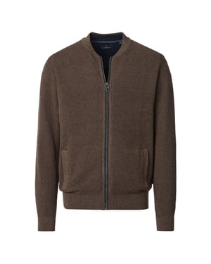 Casamoda Heren vest 454479100 677 coffee liqueur