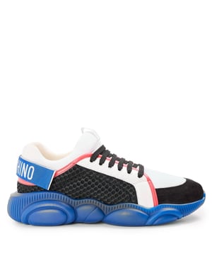 Men's Moschino Low Top Trainers in Black