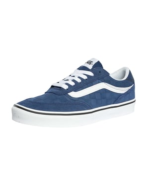 Vans Brooklyn Suède Sneakers, Blauw