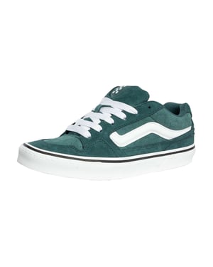 Vans Caldrone Reliëf Suède Sneakers, Groen