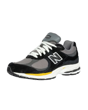 New Balance 2002 Suede Trainers, Black