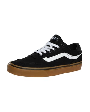Vans Brooklyn Canvas-Sneakers, Zwart