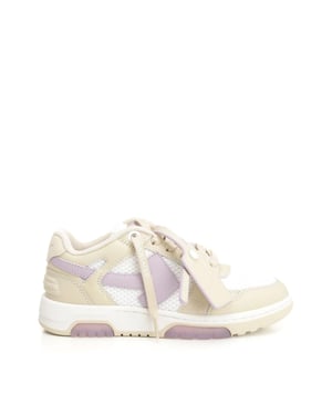 Slanke sneakers met logo voor buiten kantoor