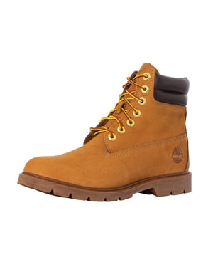 Timberland Leren Laarzen Van 6 Inch, Bruin