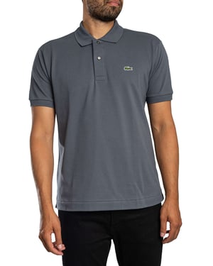 Lacoste Logo Polo Shirt, Grey
