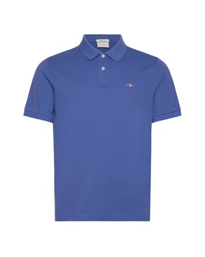 Gant Polo SS Regular Shield Pique Polo Blue