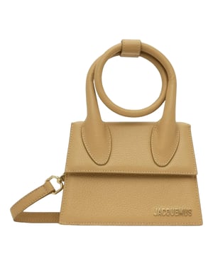 Jacquemus Le Chiquito Noeud Camel Beige Bag