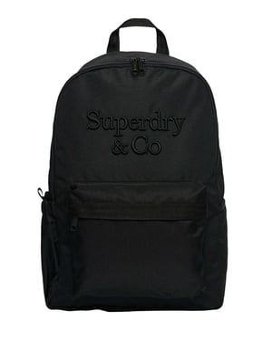 Superdry Rugzak Met Bedrijfslogo, Zwart