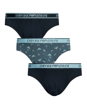 Emporio Armani 3-Paks Briefs, Veelkleurig