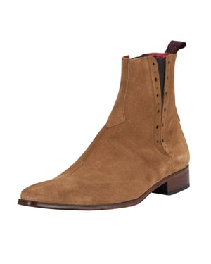 Jeffery West Suède Chelsea Boots, Bruin