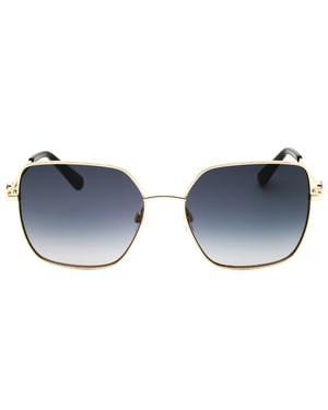Love Moschino Rose Gold Small Heart Detail Sunglasses