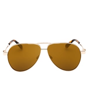 Off-white Ruston Gold Spegelglasögon