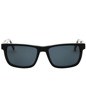 Timberland Shiny Black Polarized Sunglasses