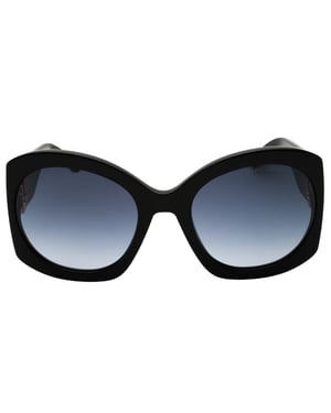 Marc Jacobs Grijze Sf-lens Zonnebril Met Zwarte Accenten