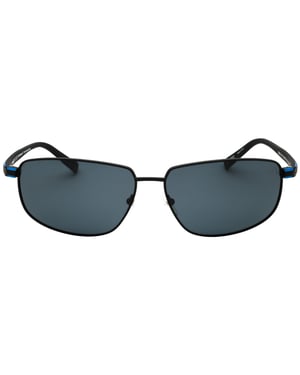 Timberland Matte Black Polarized Sunglasses